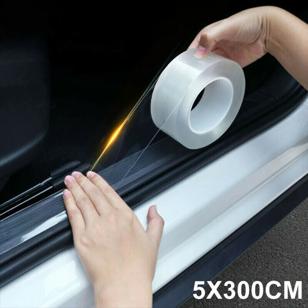 

5x300CM 1x Anti Scratch Anti-collision Tape Bumper Car Door Plate Guards