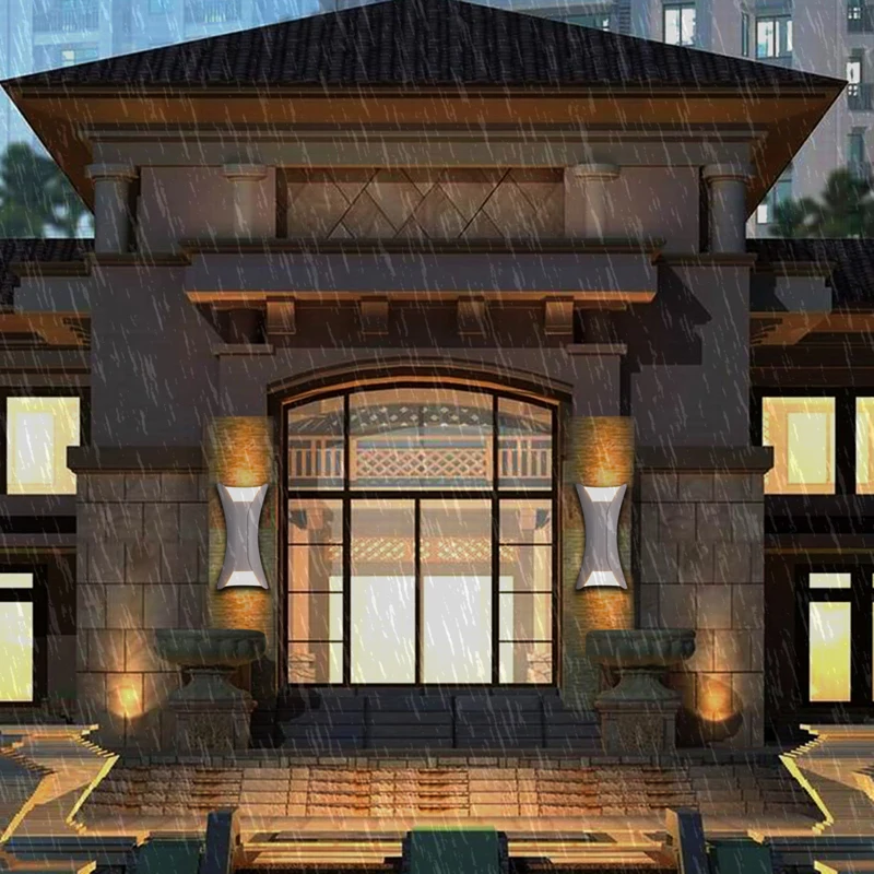 Настенный светильник светодиодный водонепроницаемый уличный 12 Вт 85 ~ 265 в | Лампы