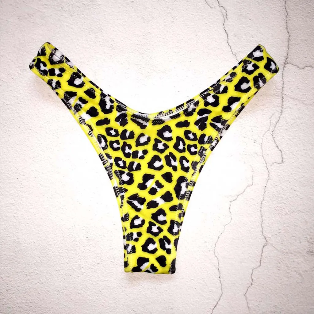 Сексуальное женское бикини с леопардовым принтом и змеиным принтом| |