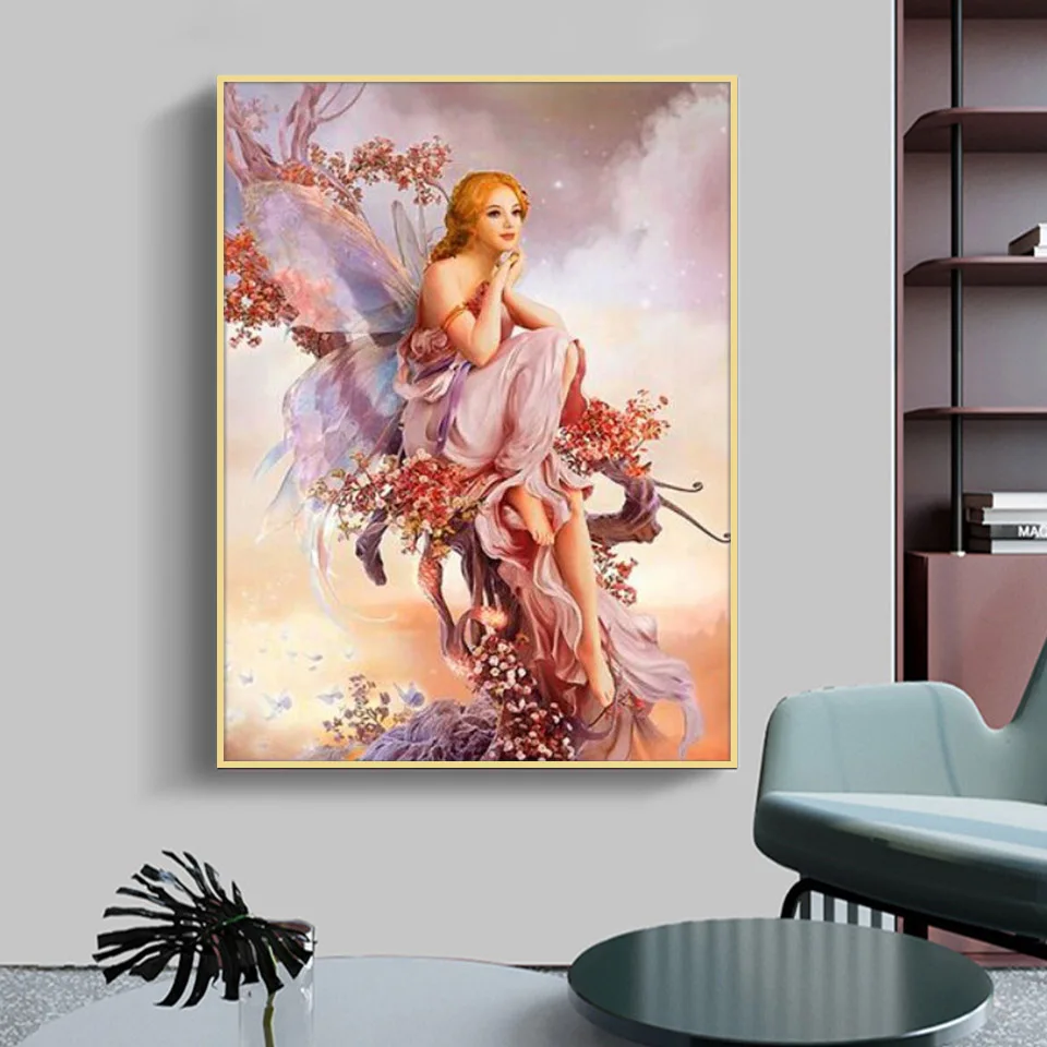 5D Diy алмазная живопись вышивка крестиком красивая девушка 3D Алмазная Круглая