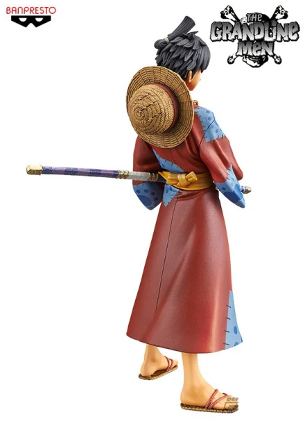 Фигурка фирмы Luffy из японского аниме ONE PIECE Оригинальная фигурка Banpresto DXF THE GRANDLINE MEN