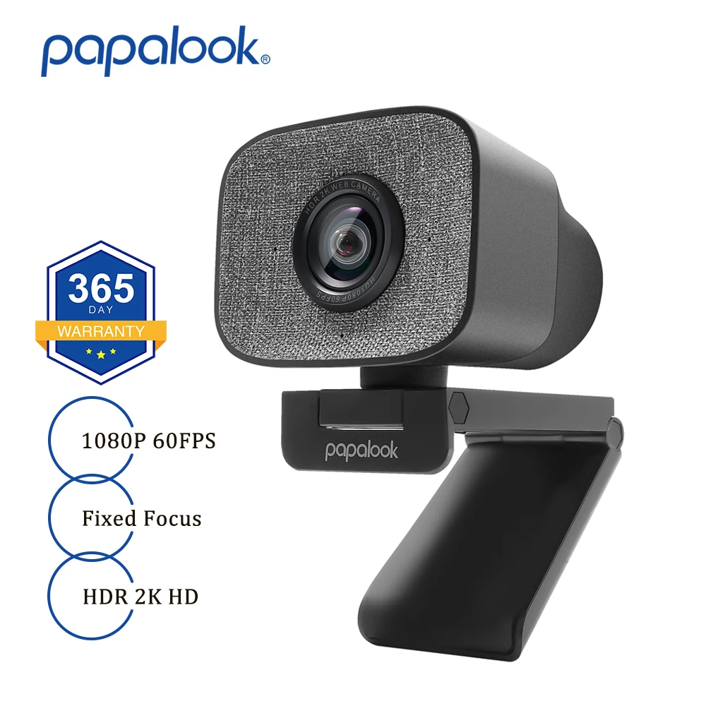 Веб камера PAPALOOK PA930 2K HDR 1080P 60fps Streamcam|Веб-камеры| |