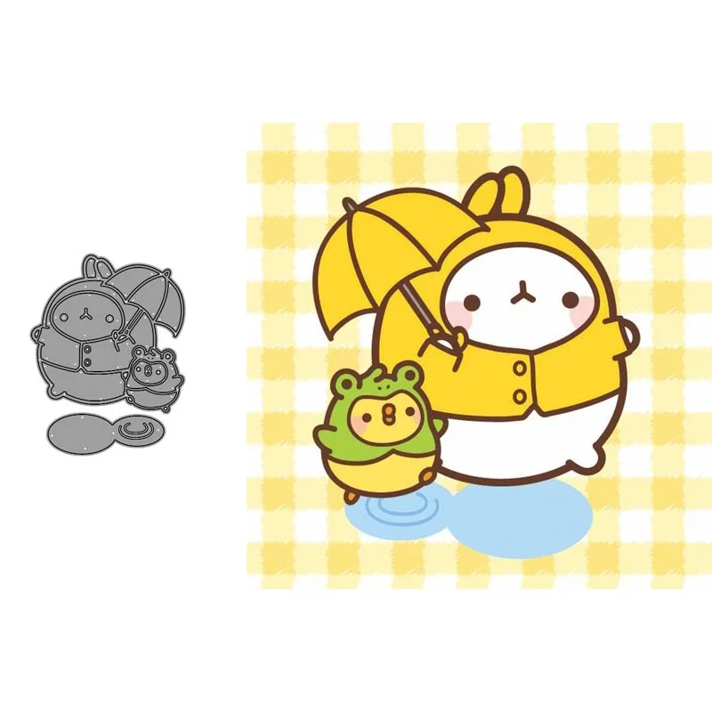 

Cutting Dies walking in the rain for Cards and Dies Scrapbooking New Arrival 2021 Metal Cutters Arts