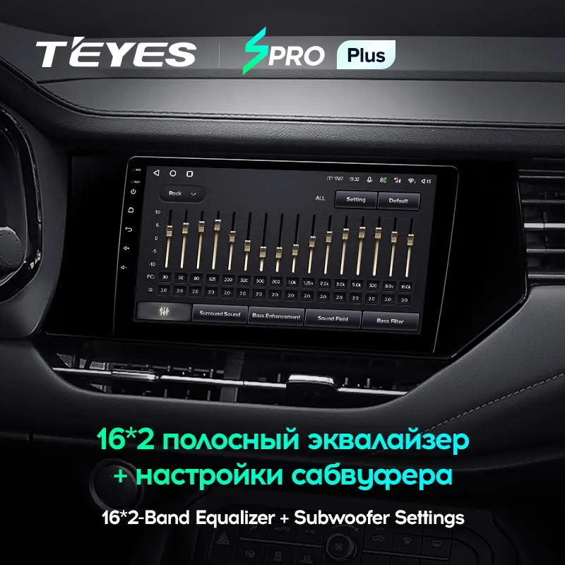TEYES SPRO Plus Штатная магнитола For Грейт Волл Ховер Хавал Ф7 Ф7х GREAT WALL Hover Haval F7 F7X 2019 - 2020
