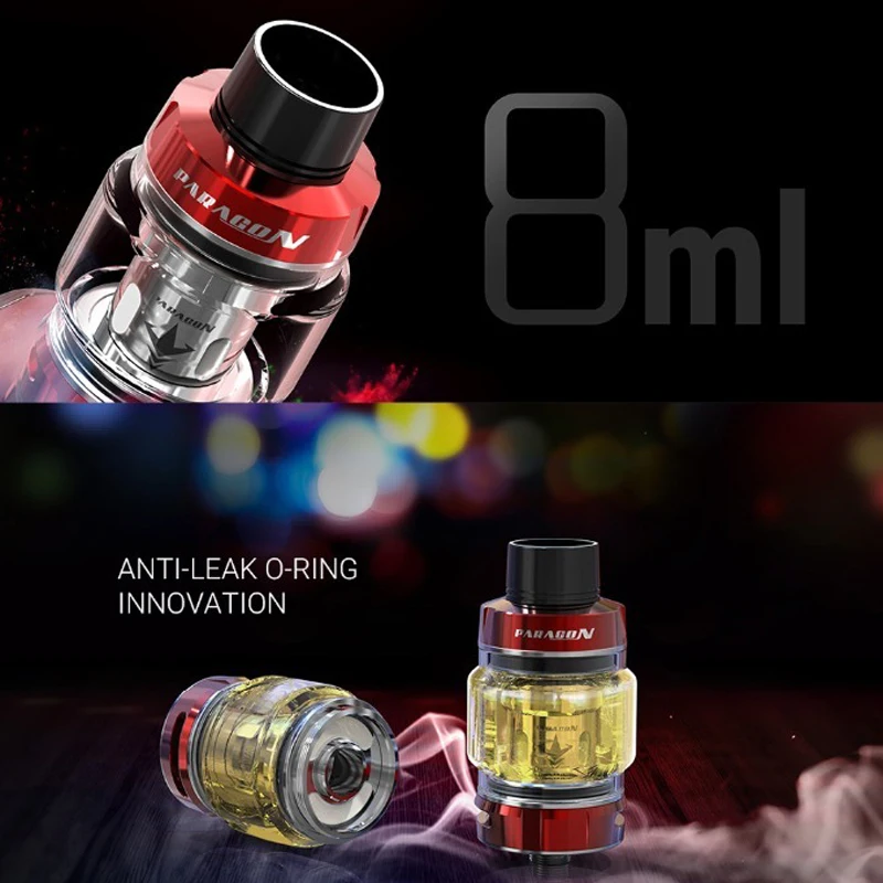 Оригинальный атомайзер VAPTIO PARAGON с 0 15 Ом 2 сетчатая полоса двойные испарители Paragon