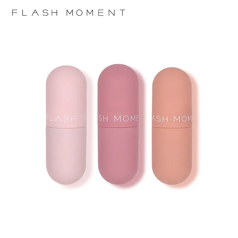 Pudaier 3 шт./компл. бархатный туман матовый блеск для губ Жидкость цвета &quotнюд&quot