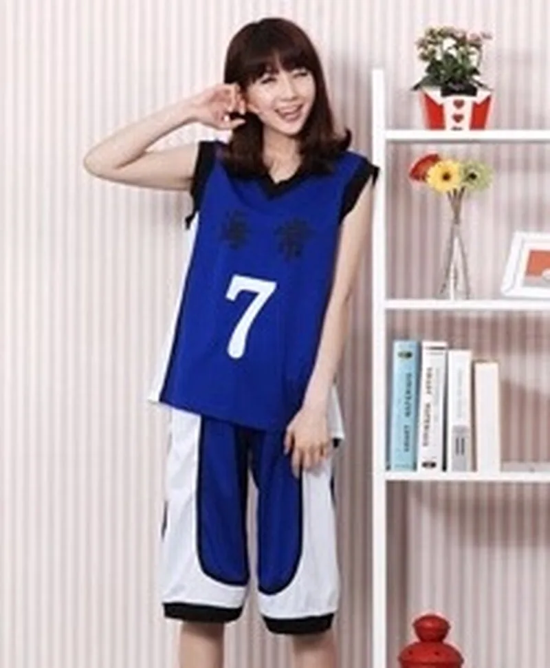 4 стиля аниме куроко's Баскетбольный Мяч Косплей Костюм куроко но басуке кайхо