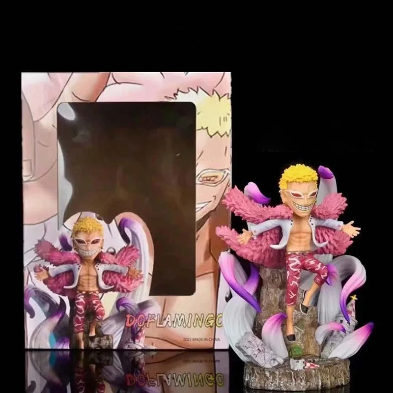 

ONE PIECE Donquixote Doflamingo Figure Scene Statue Collectible Toys