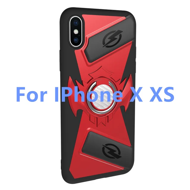 red for x xs Pubg игровой геймпад кнопочный джойстик мобильный чехол для iPhone X XS 7 8 6 6S Plus телефон игровой Бесплатный огонь L1 R1 джойстик аксессуары - Цвет: red for x xs