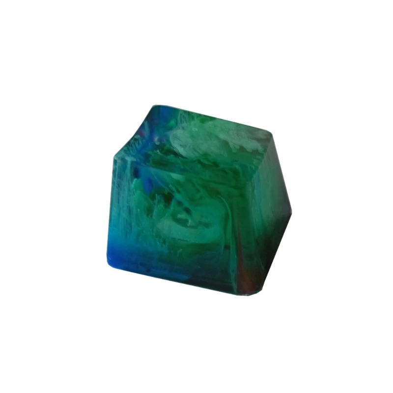 

H7JA Handmade Customized OEM R4 Profile Resin Keycap for cherry MX Switches Mechanical Keyboard RGB Translucent Resin Keycap