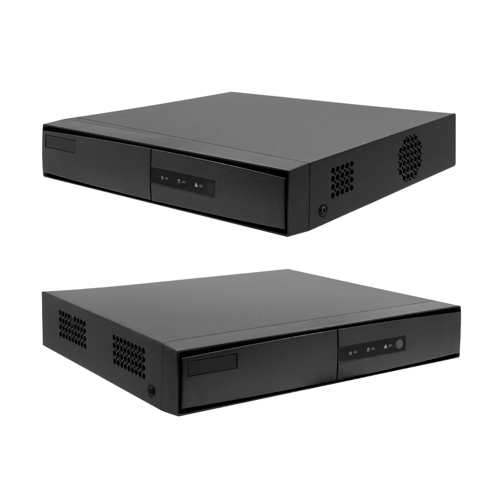 Hikvision оригинальный NVR DS 7104NI Q1/4 P/M 4CH POE 6MP View 4MP запись H.265 + SATA для IPC сетевой