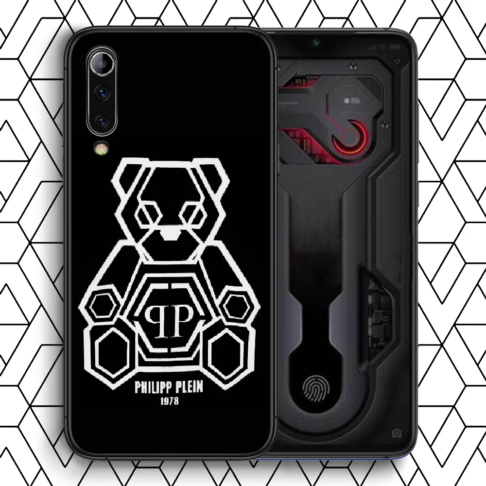 

luxury Brand qp Philipp fashion Phone Case For Xiaomi Mi Note 10 A3 9 MAX 3 A2 8 9 Lite Pro Ultra Black Coque Painting Cell