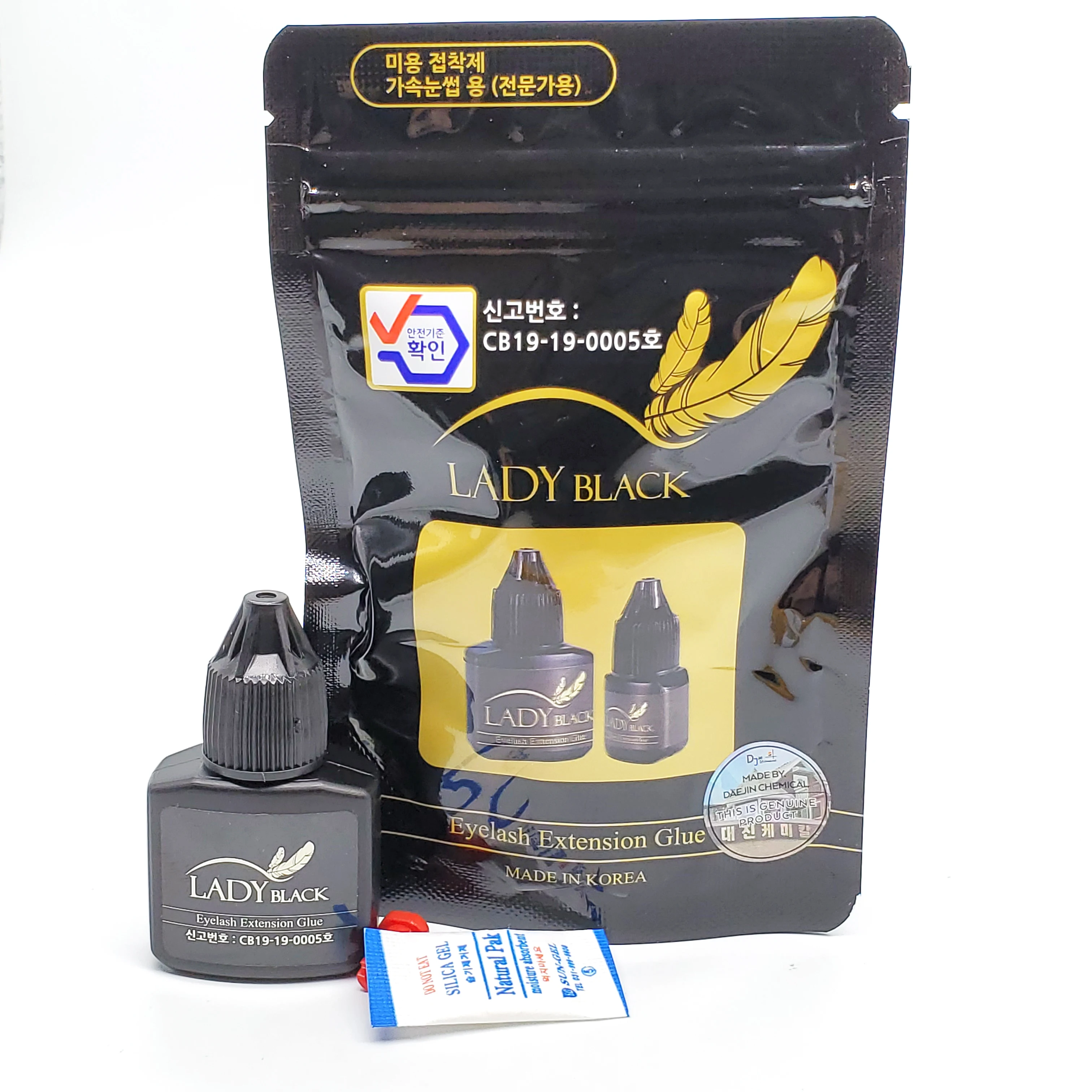 Корея женский черный клей ультра супер для наращивания ресниц быстросохнущий