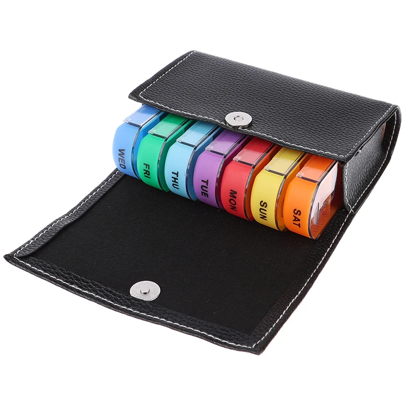 1 шт. 28 квадратов еженедельно 7 дней таблетки коробка держатель Органайзер