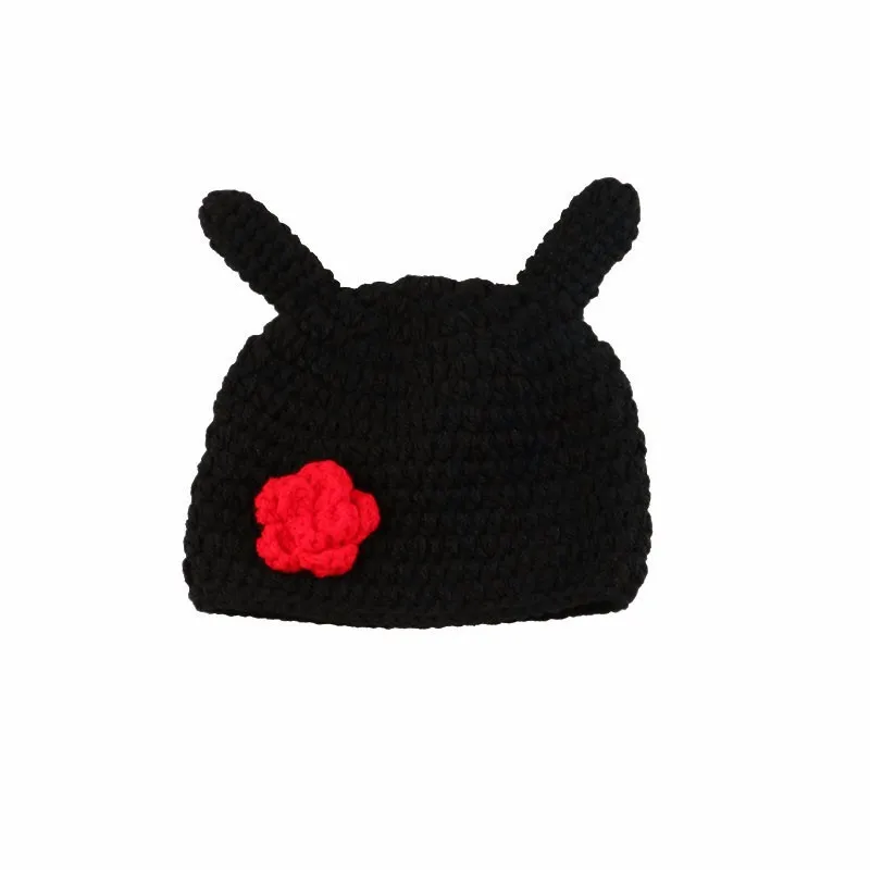 2Pcs/Set Newborn Photography Props Costume Winter Baby Hat Cute Insects Crochet Knit Suit Infant Clothing | Мать и ребенок