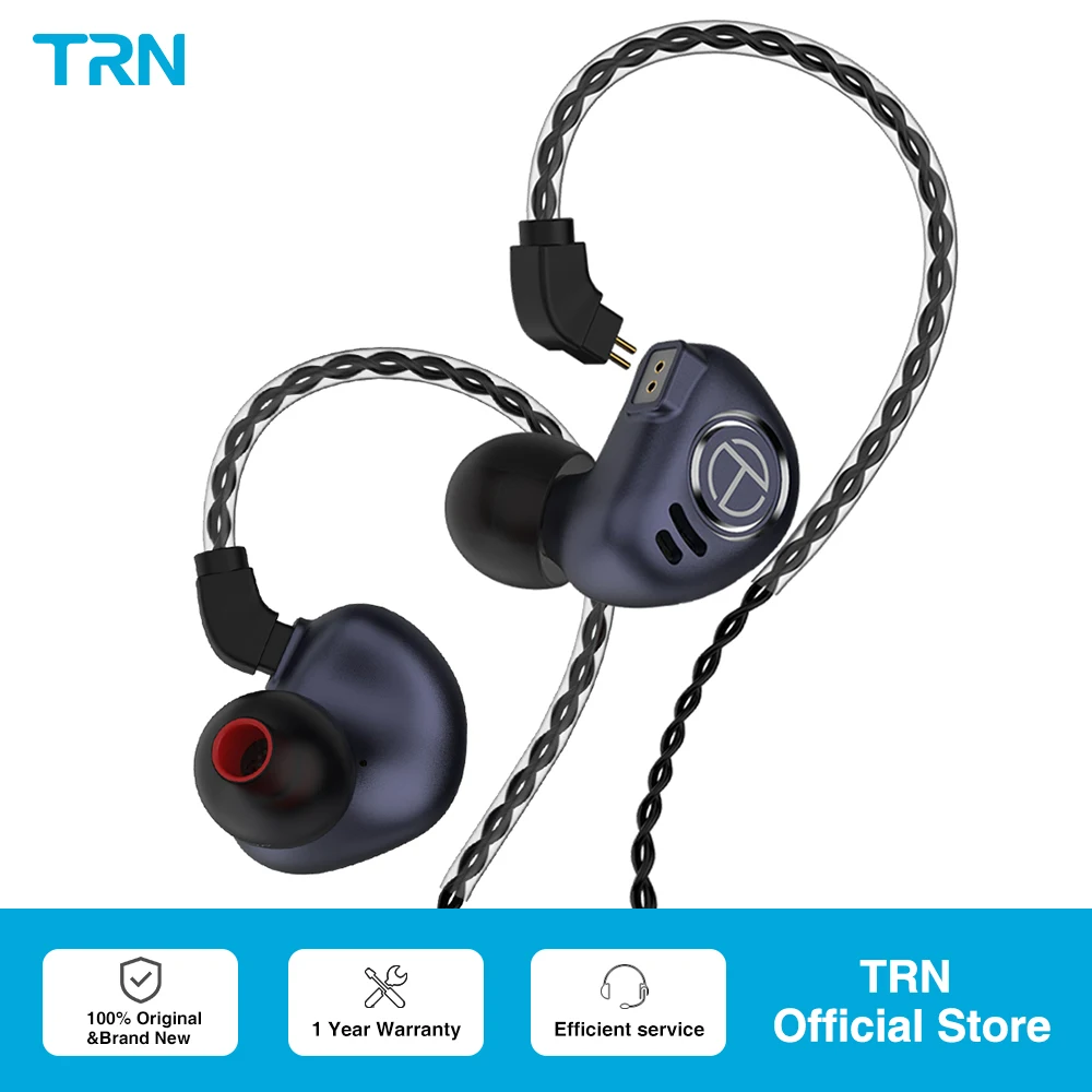 

TRN V90 наушники 4BA + 1DD металлическая гарнитура гибридные Hi-Fi басовые наушники-вкладыши монитор наушники с шумоподавлением TRN MT4 T350 MT3 Kirin