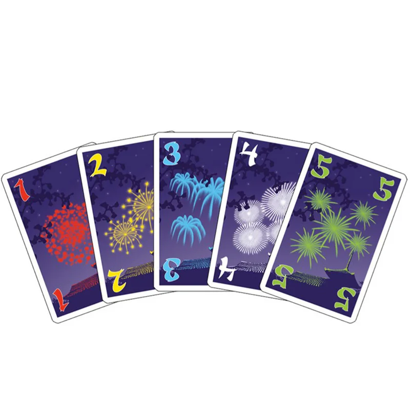 Горячая Распродажа 2 5 игроков HANABI настольная игра кaрточные игры легко играть
