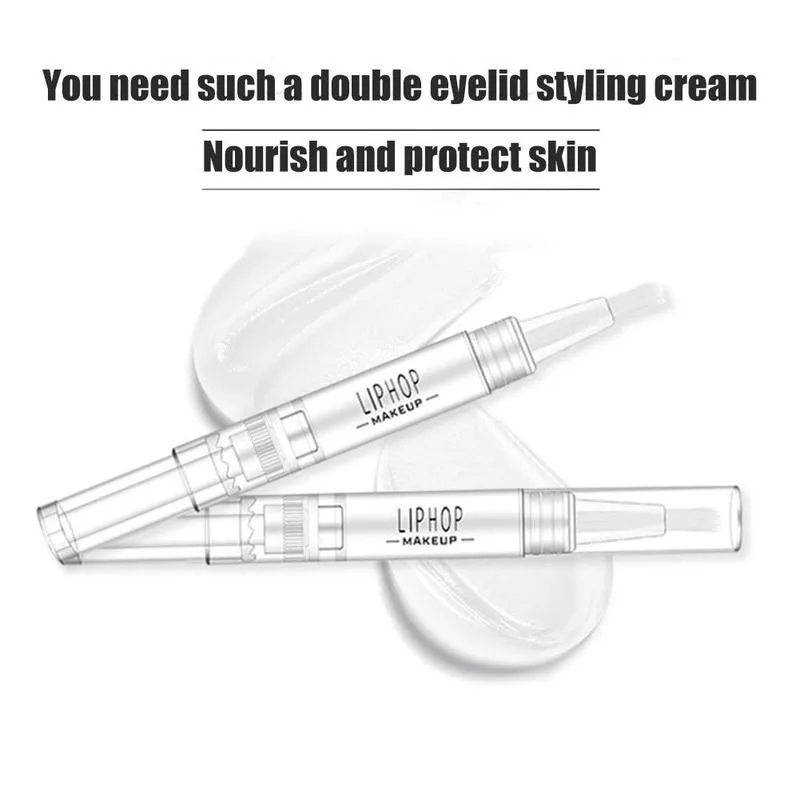 

3ml Professional Invisible Double Eyelids Big Eye Not Super Shaping Style Eyes Fold Eyelid Glue Lift Stretch Tools Transpar A1L2
