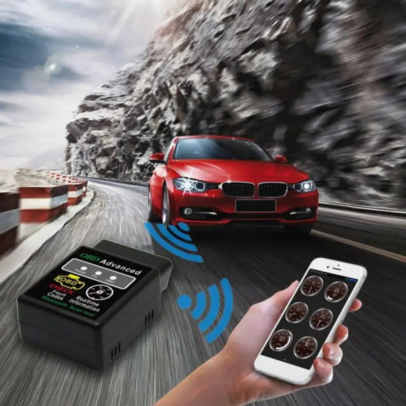 Super Mini ELM327 V2.1 Bluetooth/Wifi OBD2 автомобильный диагностический инструмент Bluetooth