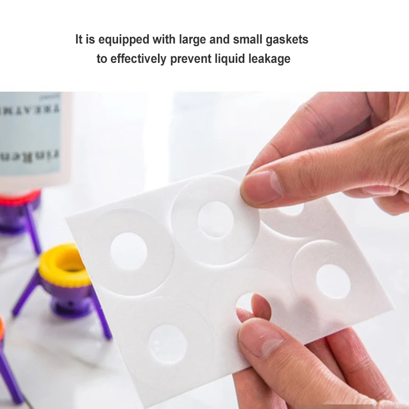 

Bottle Caps Kitchen Seasoning Bottles Plastic Bottle Holders Bathroom Shower Gel Shampoo Leak-Proof Lids PLDI889