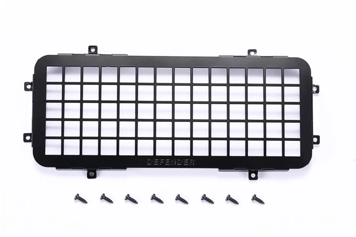 

DJ Defender D90 Metal Stereo Car Window Mesh Side Window Mesh Installation Accessories Upgrade RC Car Parts TRAXXAS TRX4 Crawler