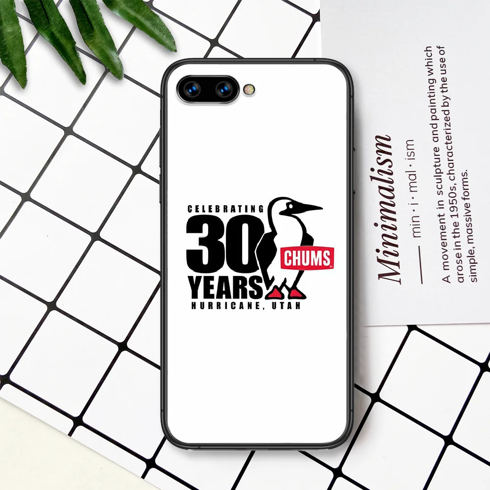 

Fashion Trend Brand Chums Phone Case For Huawei Honor 6A 7A 7C 8 8A 8X 9 9X 10 10i 20 Lite Pro Play black Funda Tpu Bumper Soft