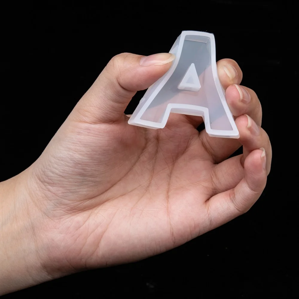 Силиконовые формы сделай сам с буквами A ~ Z 26 алфавитов форма для смолы инструмент