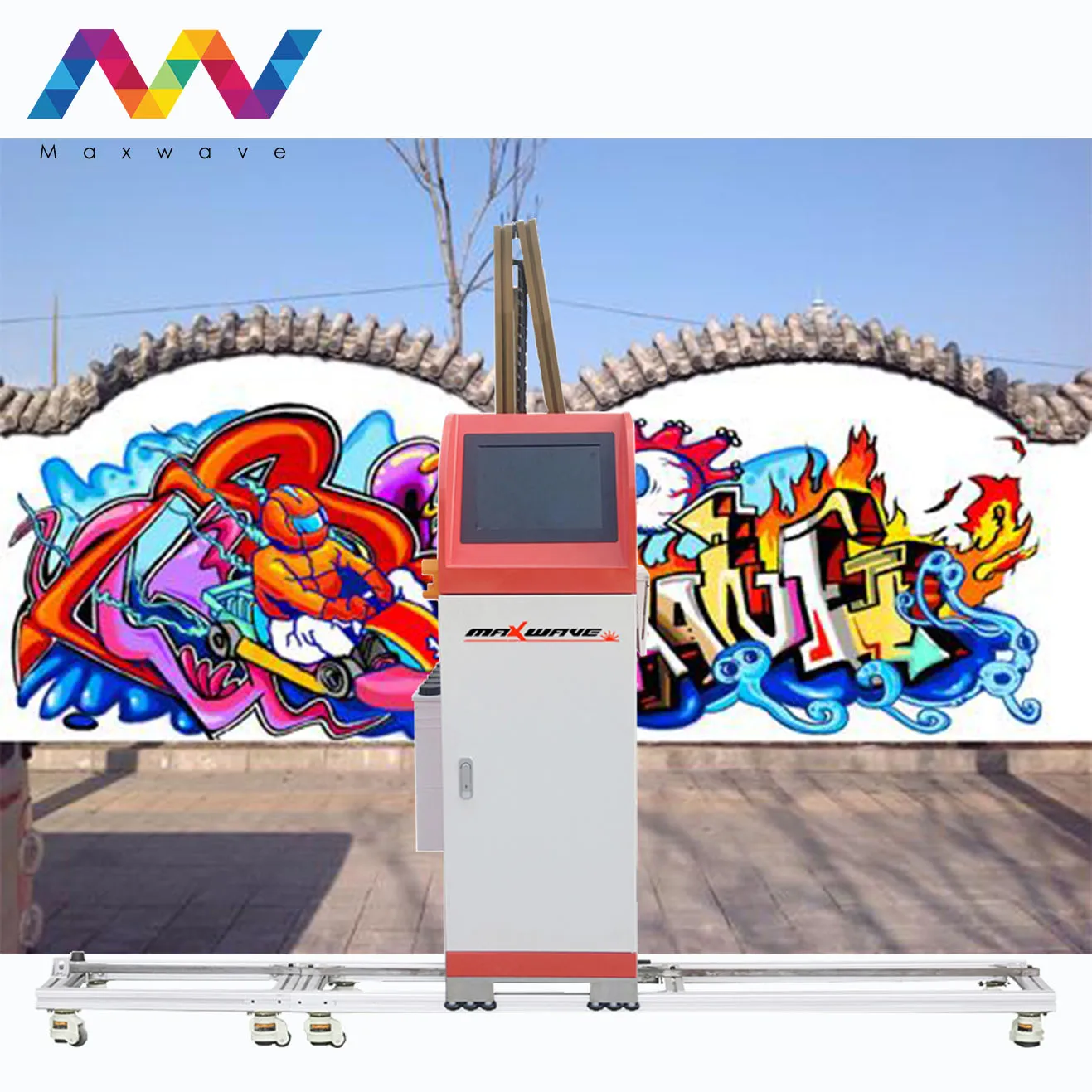 Kopen Direct Naar Muur Printer Machine Art Directe Beeld Drukmachine Prijs 3D Wallpapers Automatische Verticale Muur Printer