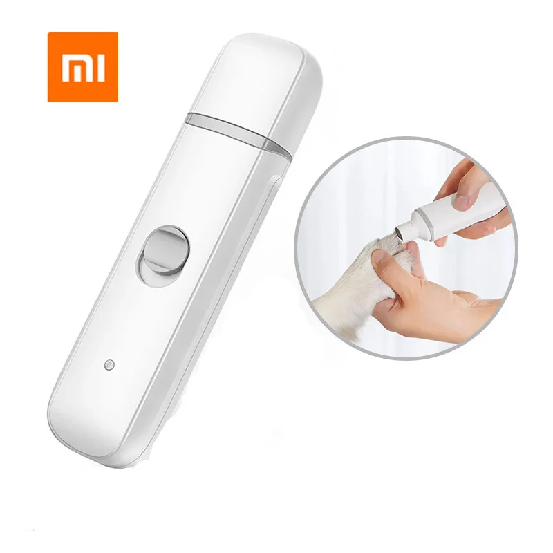 

Original Xiaomi Pawbby Electric Pet Nail Cilppers Dog Nails Polish USB Rechargeable Electric Pet Nail Scissors Grooming Trimmer