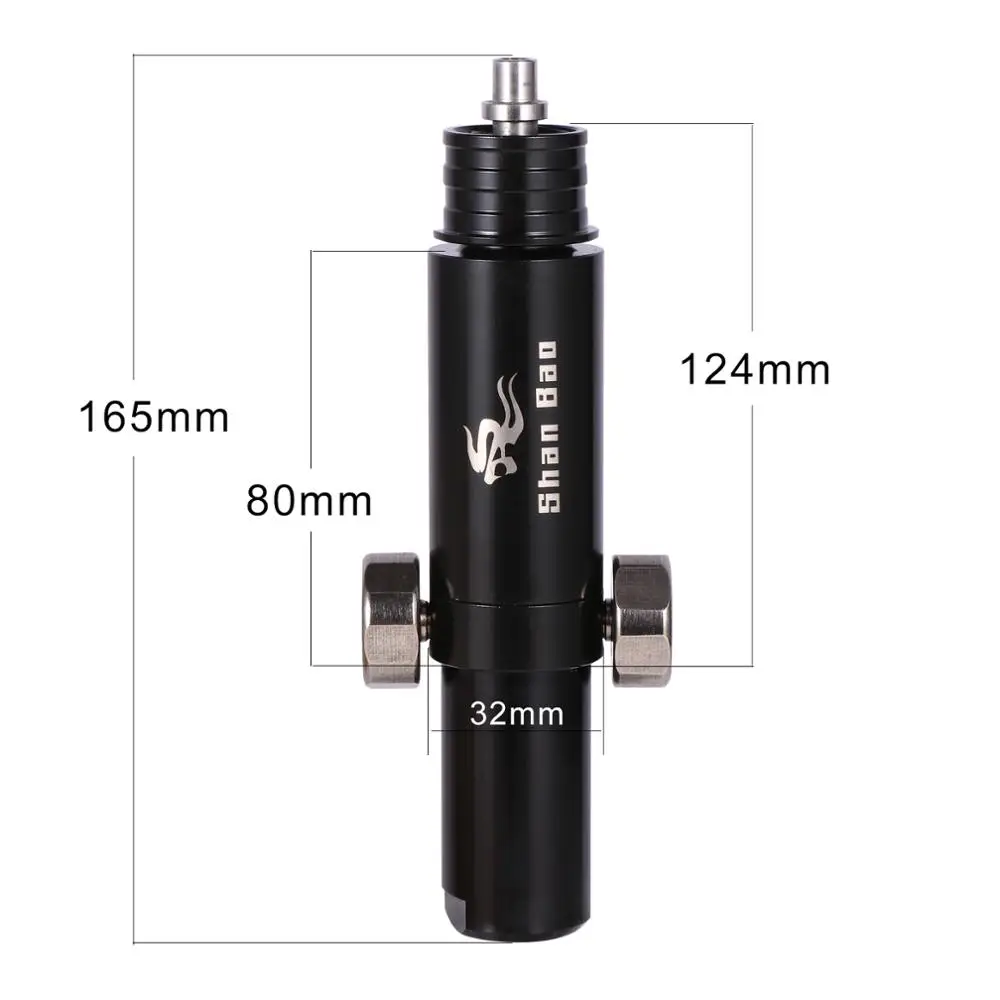 Airforce condor pcp explosion-proof regulating constant pressure valve 30mpa 350bar 4500psi single hole 8mm