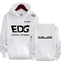 lpl division edg team uniform super dalian hoodie 2021 new clearlove same style unisex hoodie handsome street cheer for edg