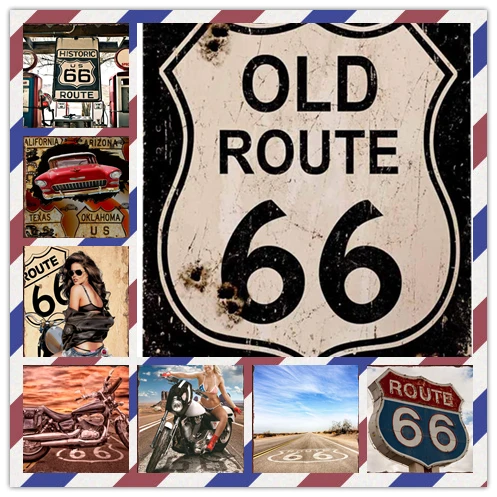 

Жестяной знак Route 66, Исторический Старый Route 66, дорога, винтажные металлические жестяные знаки для мужчин, женщин, мужчин, настенный Декор для дома, баров, клубов, кафе