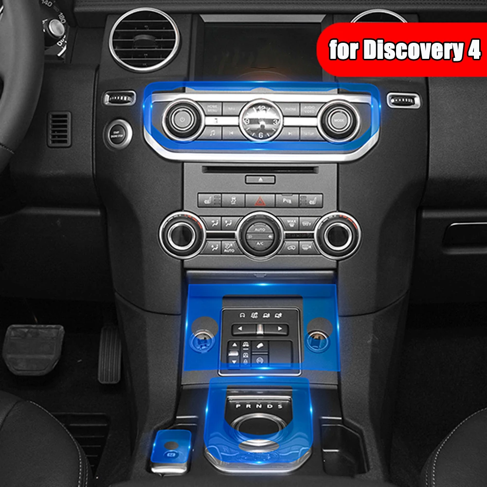 Для Land Rover Дискавери 5 4 L462 LR5 LR4 Дискавери Спорт автомобиль центральная консоль Шестерня пленка Центральная AC навигация протектор ТПУ пленка