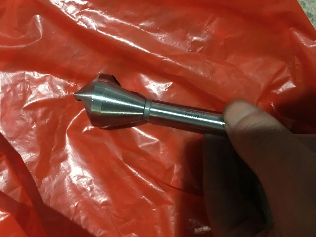 Chamfering knife with hole internal chip removal round chamfering 90 degrees | Инструменты