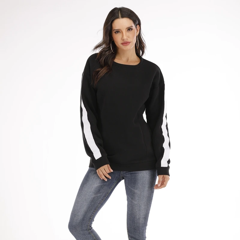 

New 2019 Winter Women's Fluffy Sweatshirts Jumper Long Sleeve Ladies Sweatshirt Pullover Blouse Tops
