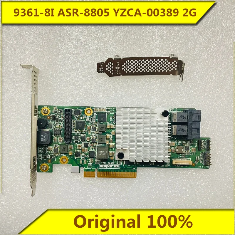 

9361-8I ASR-8805 YZCA-00389 2G cache array card RAID card pass-through card Original For Inspur server