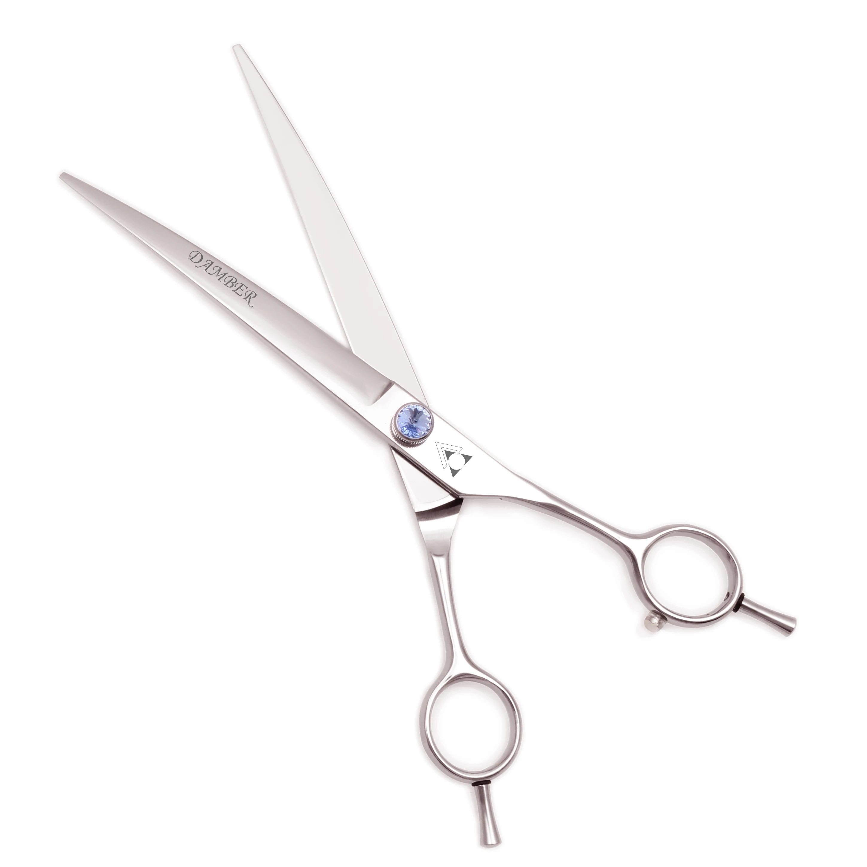 Изогнутые ножницы для груминга домашних животных и кошек парикмахерские 440C