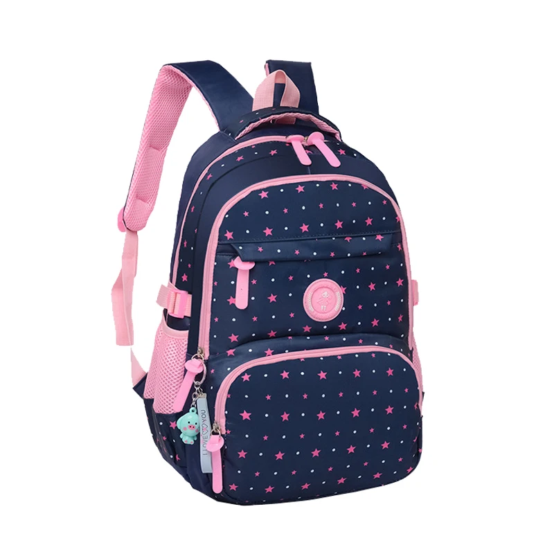 Ортопедические школьные ранцы для девочек подростков модные рюкзаки детей 3