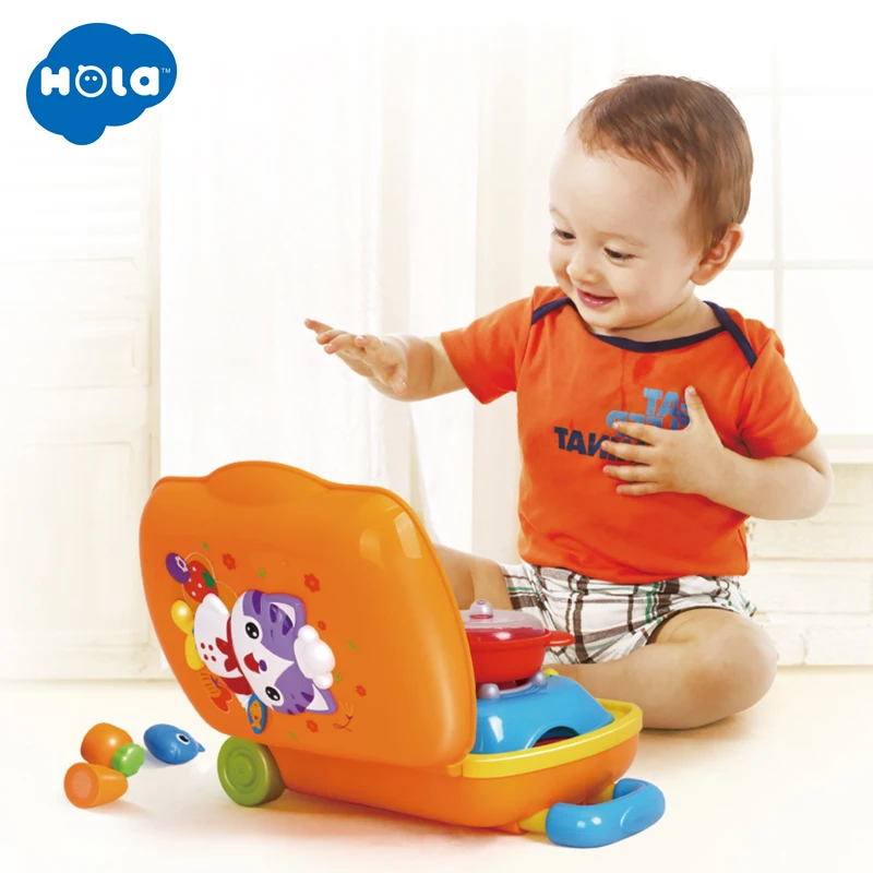 HOLA TOYS 3108 детские игрушки для детей Дорожный чемодан пикника | Игрушки и хобби