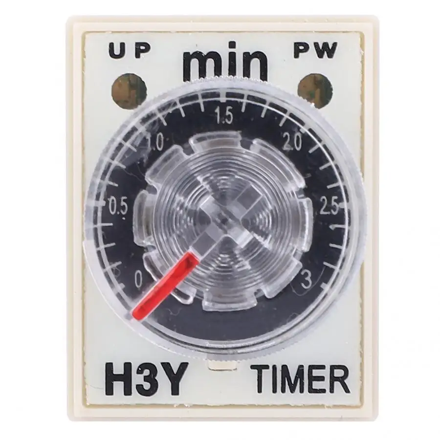 Реле времени Модуль H3Y 2 реле таймер задержки включения 0 3 м минут 8 Pin 24 в 110 В 220