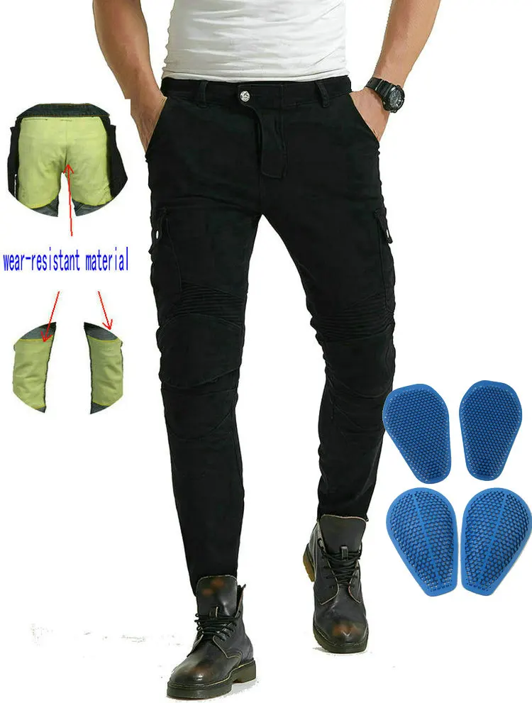 Мотоцикл Джинсы для езды Лун байкерские Лидер продаж двигатель спортивные