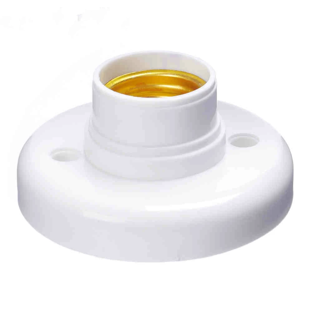 Цоколь для потолосветильник светильника ES E27 с винтовой крышкой|Цоколи лампы| |