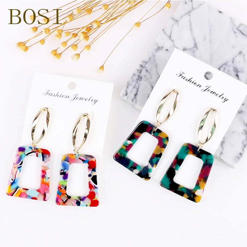 Женские минималистичные серьги в стиле бохо простые гвоздики панк милые