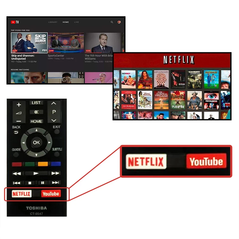 Телевизор TV 55 дюймов ТВ TOSHIBA 55U5865 4K UHD Smart 5055InchTv|Запчасти к телевизорам| |