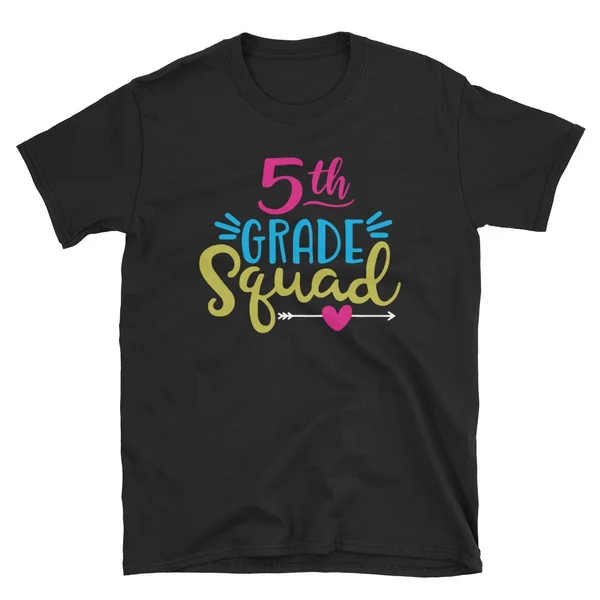

5th Grade Squad Shirt Teacher Team Fifth Grade Squad Gifts T-Shirt