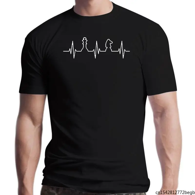 

Chess Heartbeat Men's T Shirt