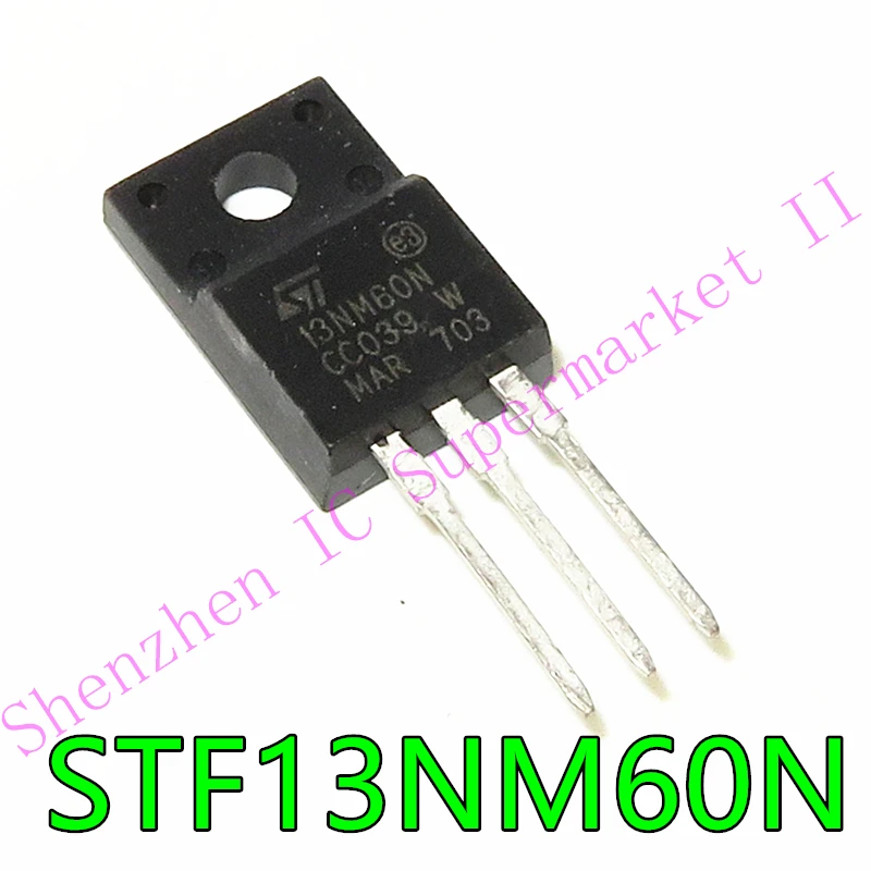 1 шт./лот STF13NM60N 13A / 600V MOS 13NM60N DIP TO 220FP original|Интегральные схемы| |