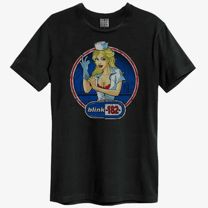 Новинка: мужская футболка с эмблемой штата Blink 182 | Мужская одежда