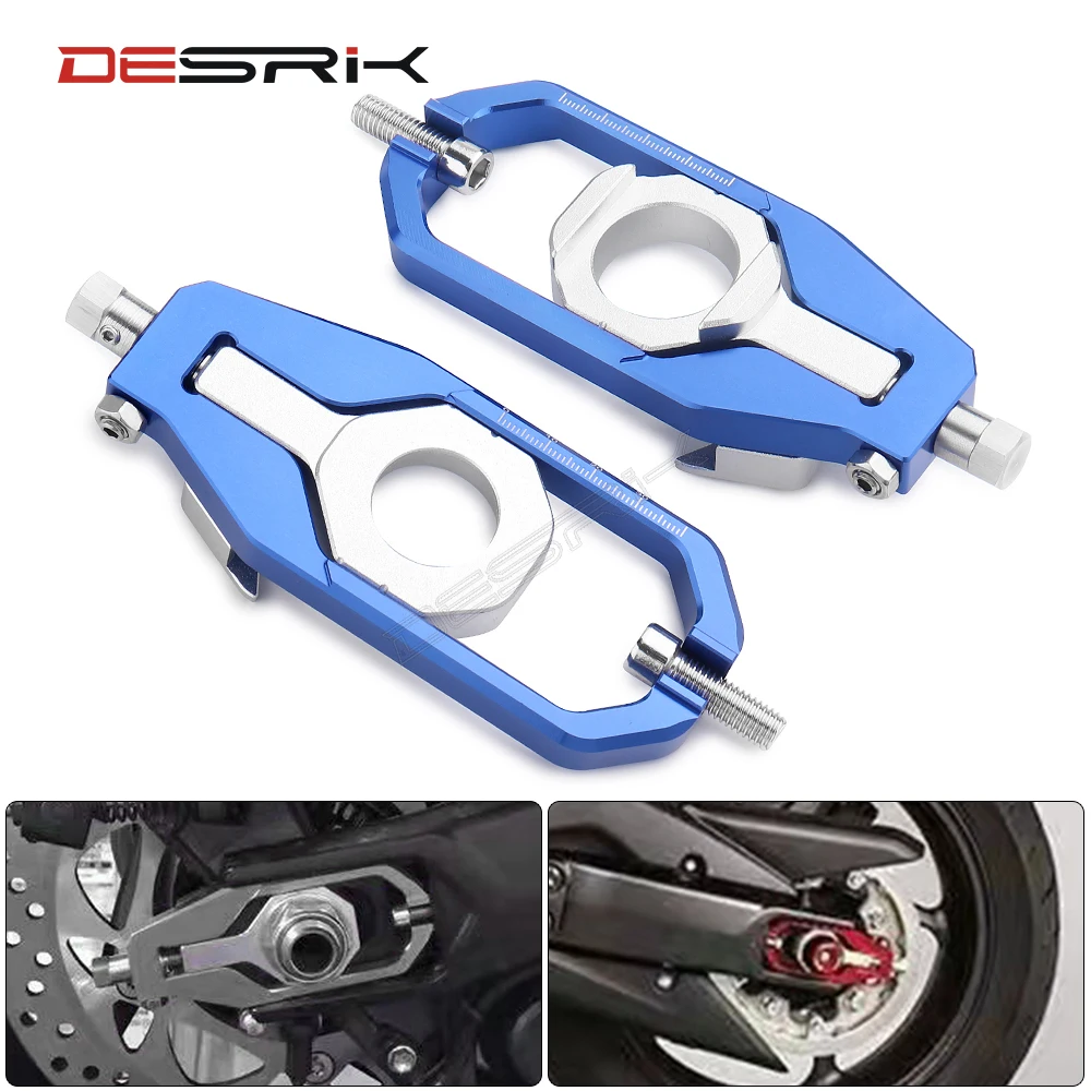 

Motorcycle Rear Flat Fork Chain Adjuster Tensioner For Yamaha TMAX530 T-MAX 530 TMAX560 T-MAX 560 2012 - 2021 Rear Axle Adjuster