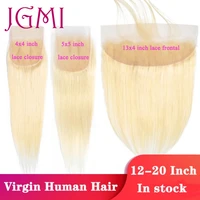 613 honey blonde 13x4 lace frontal body wave 4x4 5x5 transparent lace closure straight virgin remy human hair for women